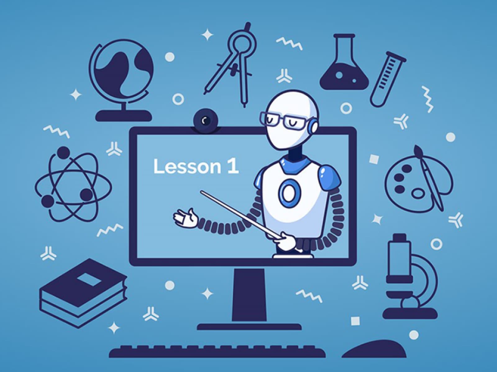 Personalized AI learning adapting to student pace